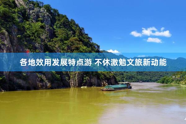 各地效用发展特点游 不休激勉文旅新动能